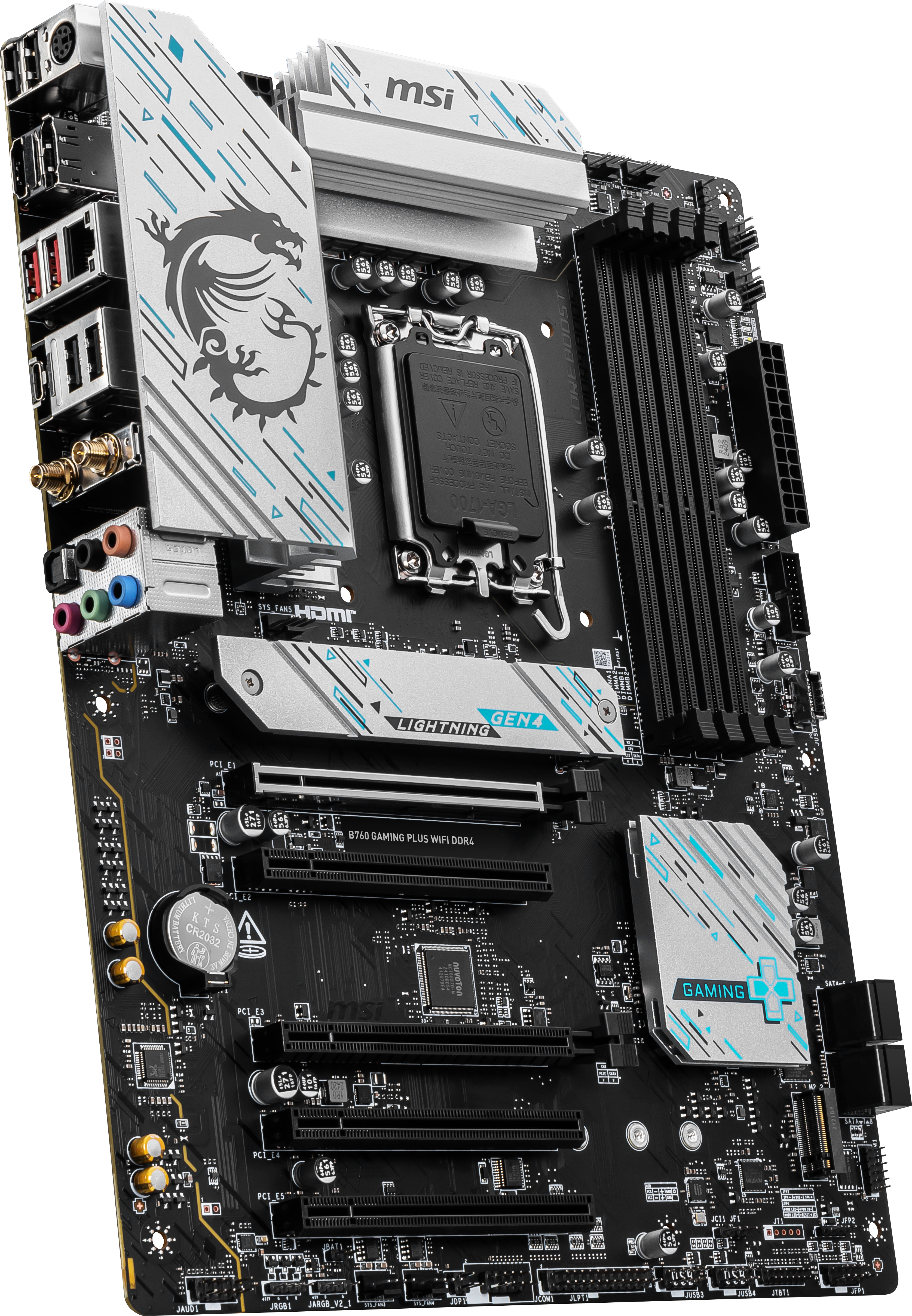 MSI B760 GAMING PLUS WIFI DDR4 motherboard Intel B760 LGA 1700 ATX
