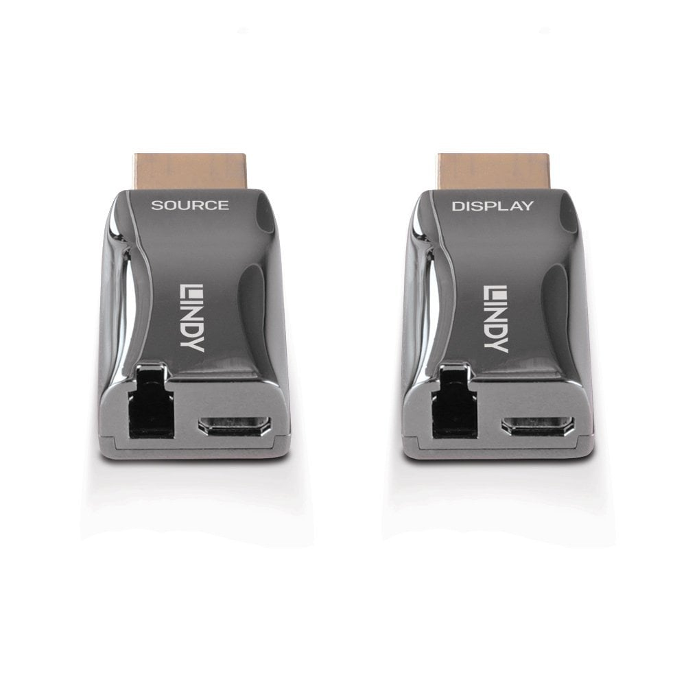 Lindy 300m Fibre Optic HDMI 4K60 Dongle Extender