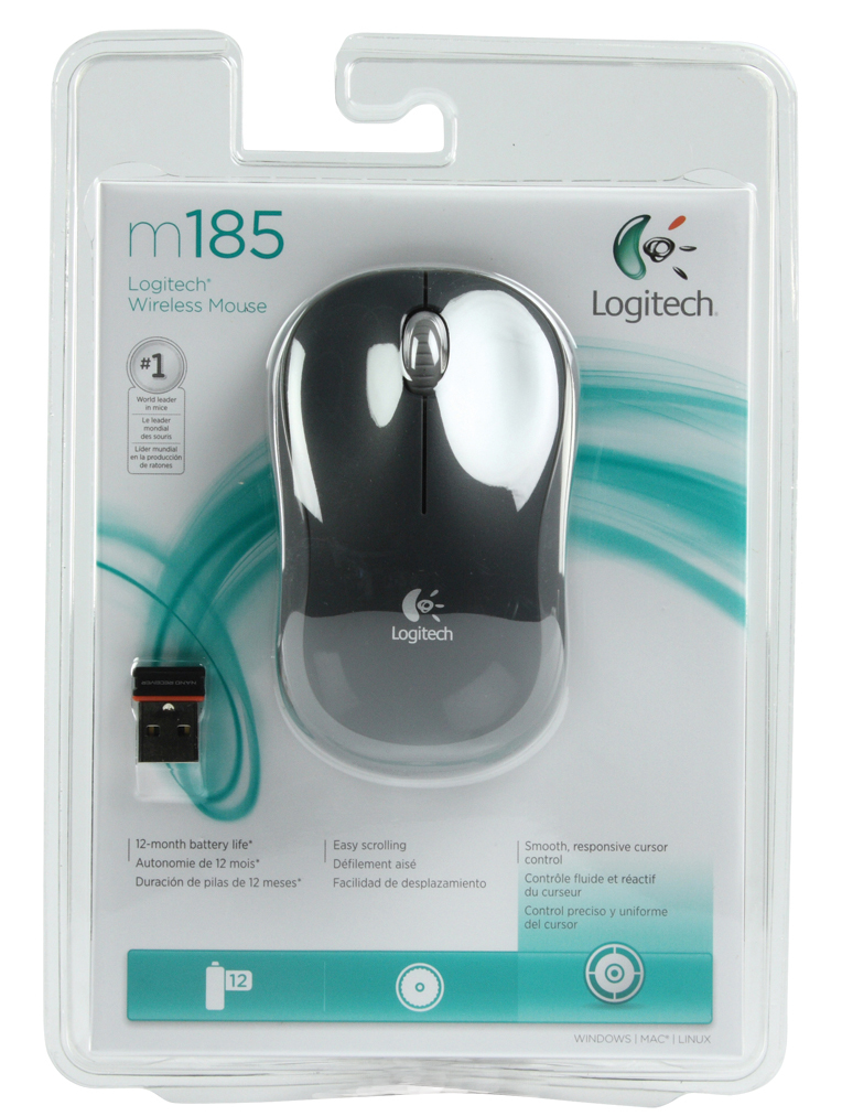 Logitech 910-002235 Wireless Mouse M185