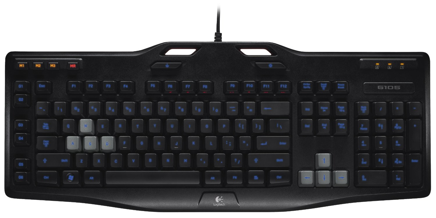 Logitech G105 Gaming Keyboard Us Layout