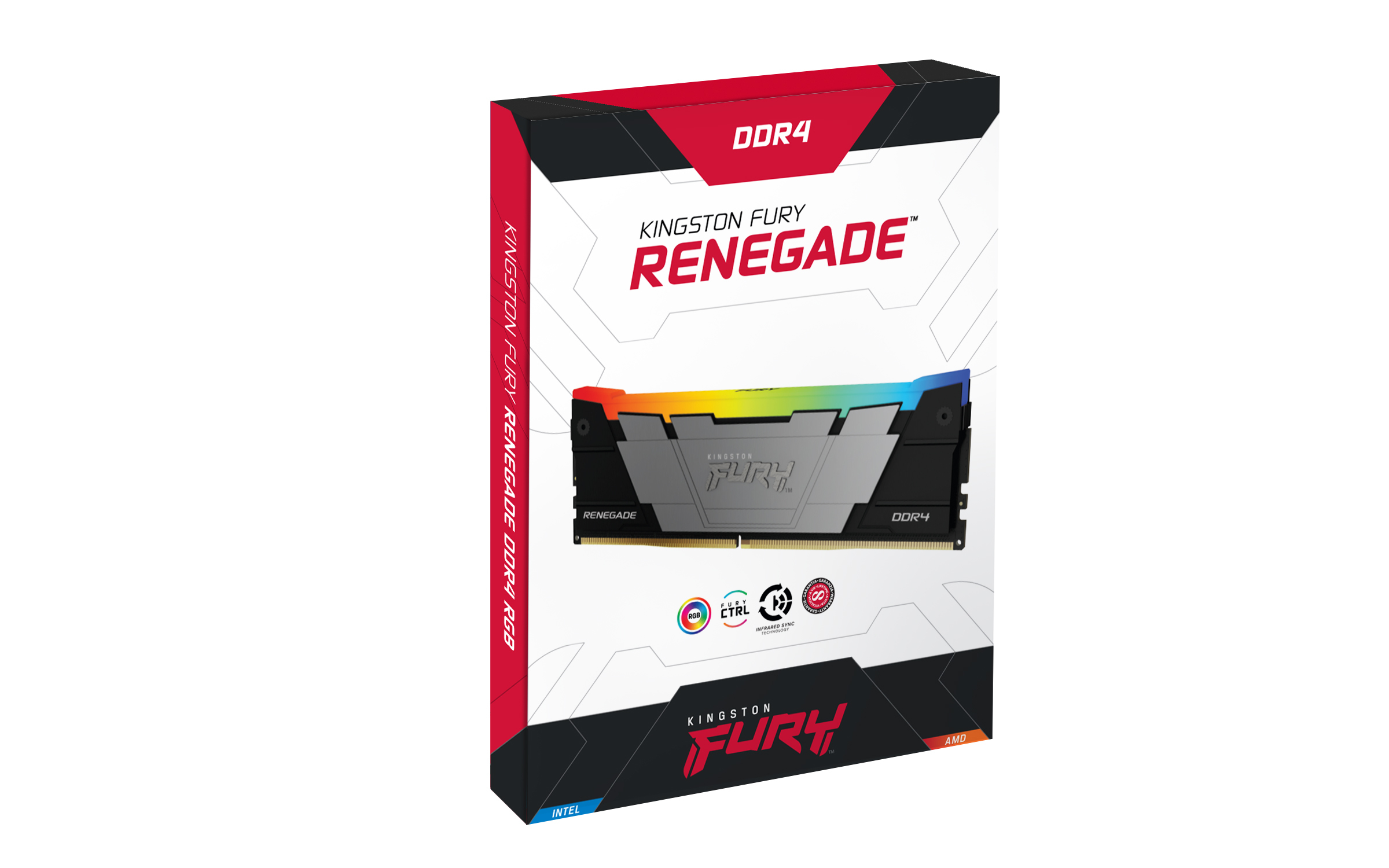 Renegade Ddr4 16gb 3600mhz Cl16 16GB Kingston FURY Renegade DDR4