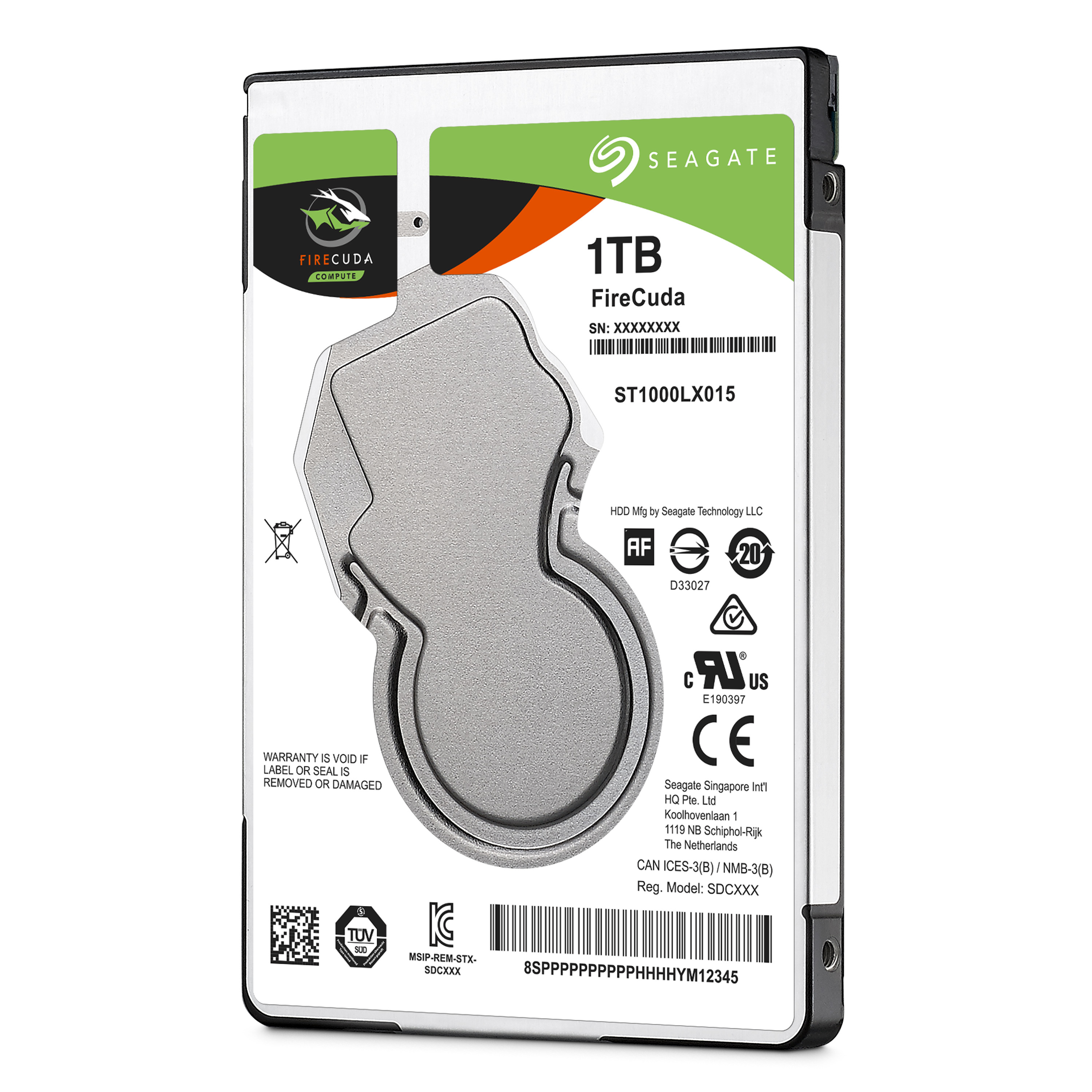 1TB Seagate FireCuda SATA 6Gb/s 2.5