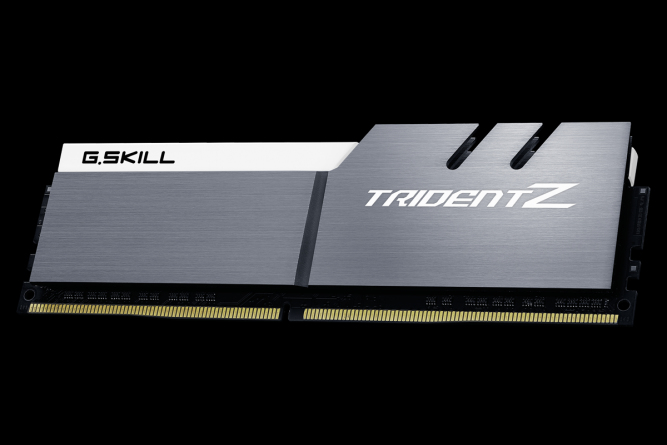 64GB G.Skill DDR4 Trident Z 4200Mhz PC4-33600 CL19 White/Gray 1.4V
