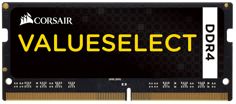 32GB Corsair ValueSelect DDR4 2133MHz CL15 SO-DIMM Laptop Memory