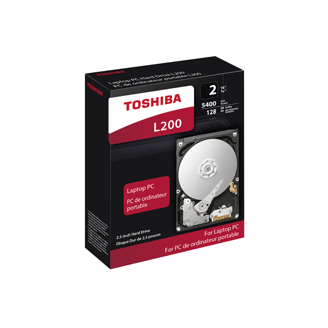 2TB Toshiba L200 2.5-inch SATA III Internal Laptop Hard Drive