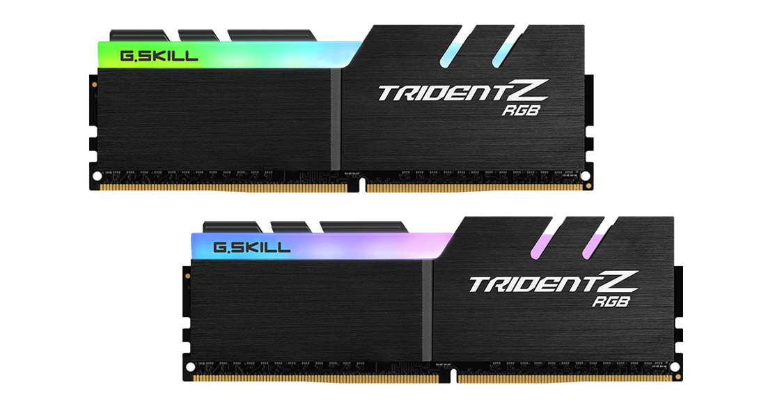2x16GB G.Skill Trident Z RGB DDR4-4400MHz CL19-26-26-46 1.50V 32GB 