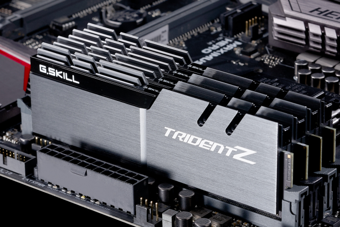 128GB G.Skill DDR4 Trident Z 3200Mhz PC4-25600 CL16 Silver/Black