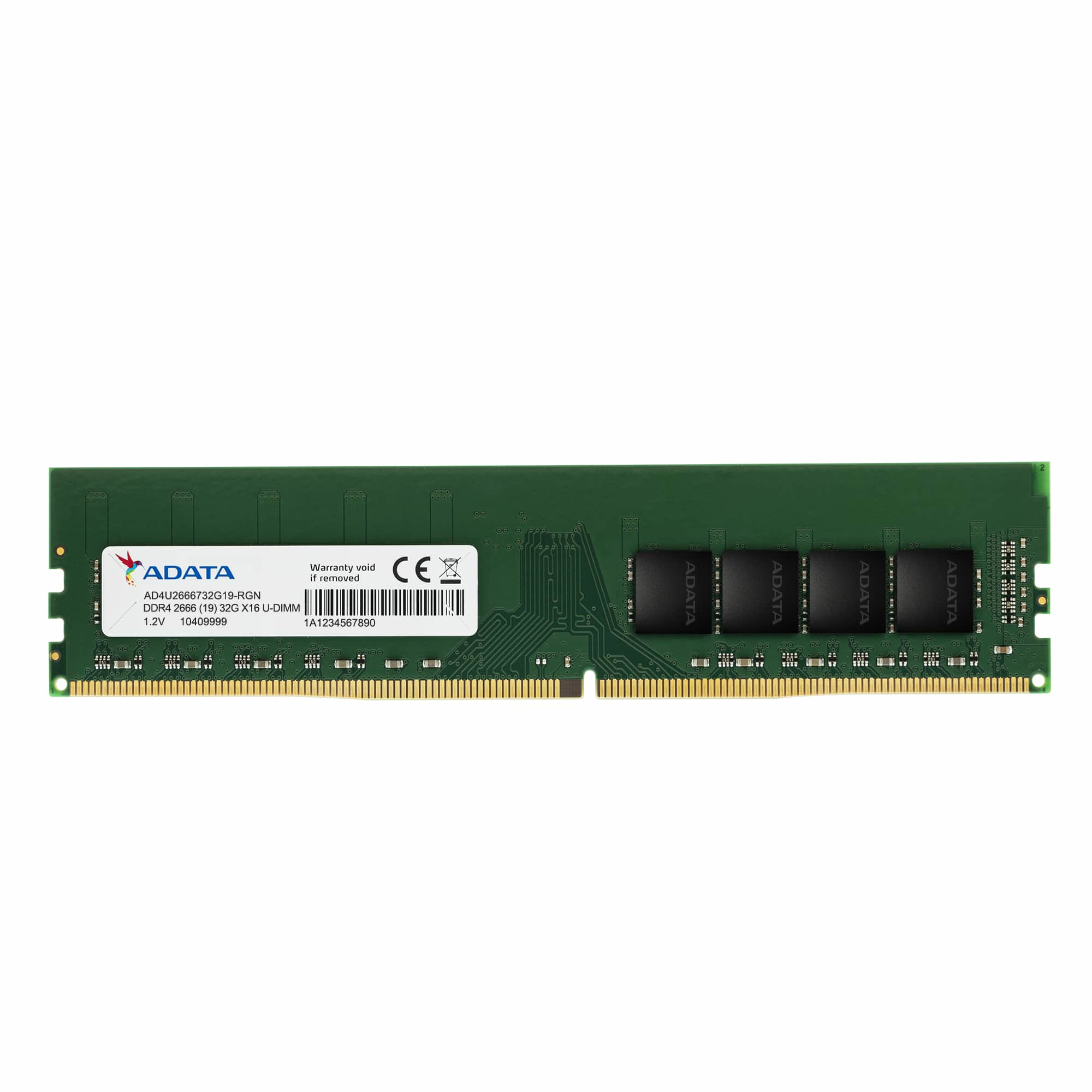4GB AData DDR4 2666MHz PC4-21300 CL19 Desktop Memory 288 Pins