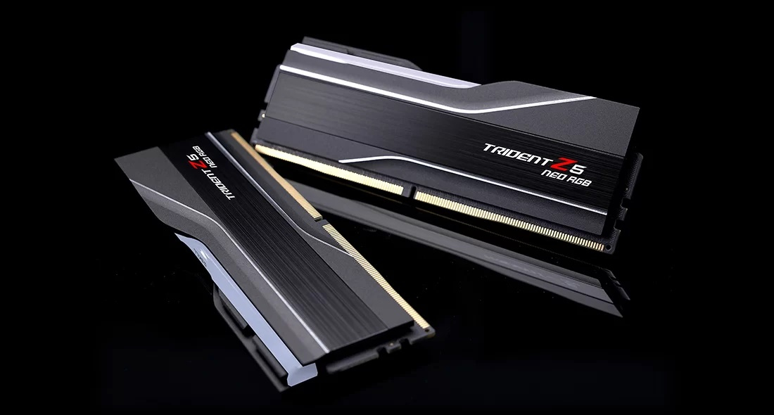 64GB G.Skill DDR5 Trident Z5 Neo RGB 6000MHz CL26 1.45V Dual
