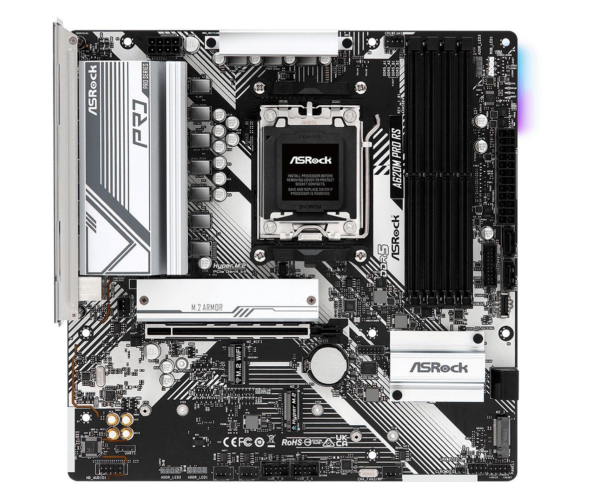 ASRock A620AM PRO RS WIFI - Carte mère