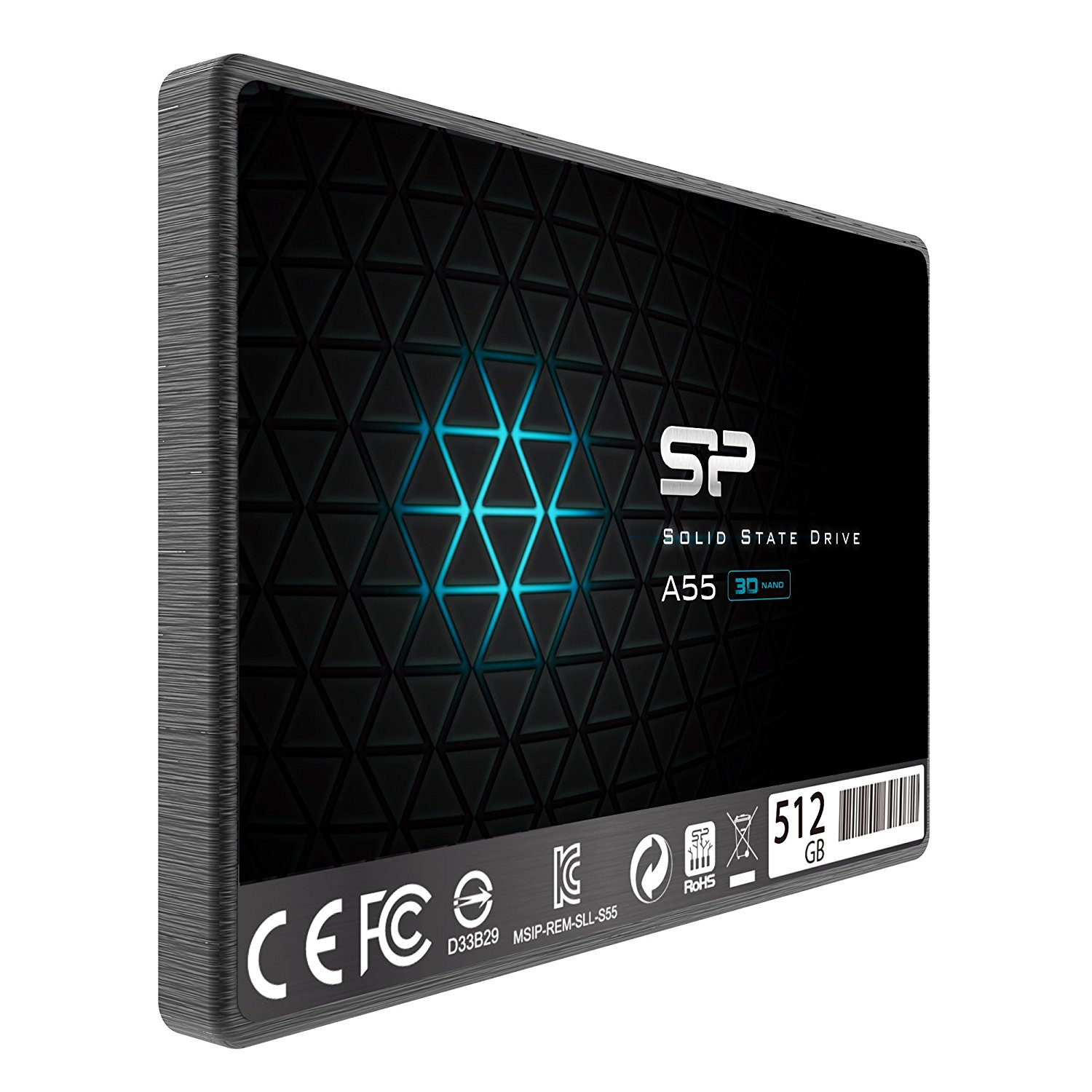 512GB Silicon Power SATA III SSD S55 2.5-inch SLC Ultra-slim 7mm