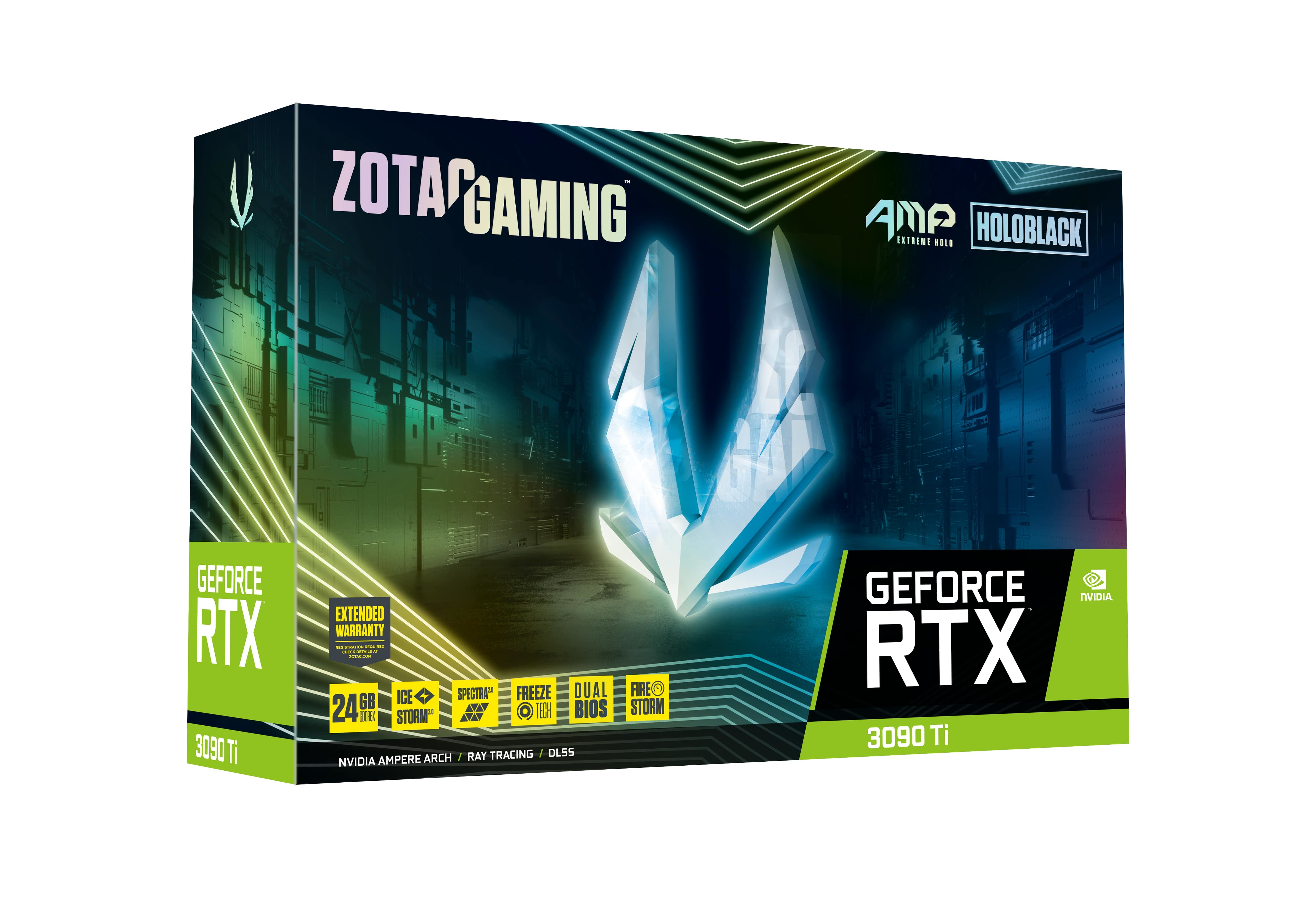 Zotac NVIDIA GeForce RTX 3090 Ti AMP Extreme Holo 24GB GDDR6X