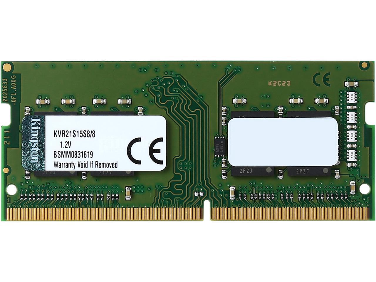 8GB Kingston 2133MHz DDR4 Laptop Memory Module 1.2V PC4-17000 (1x8GB)