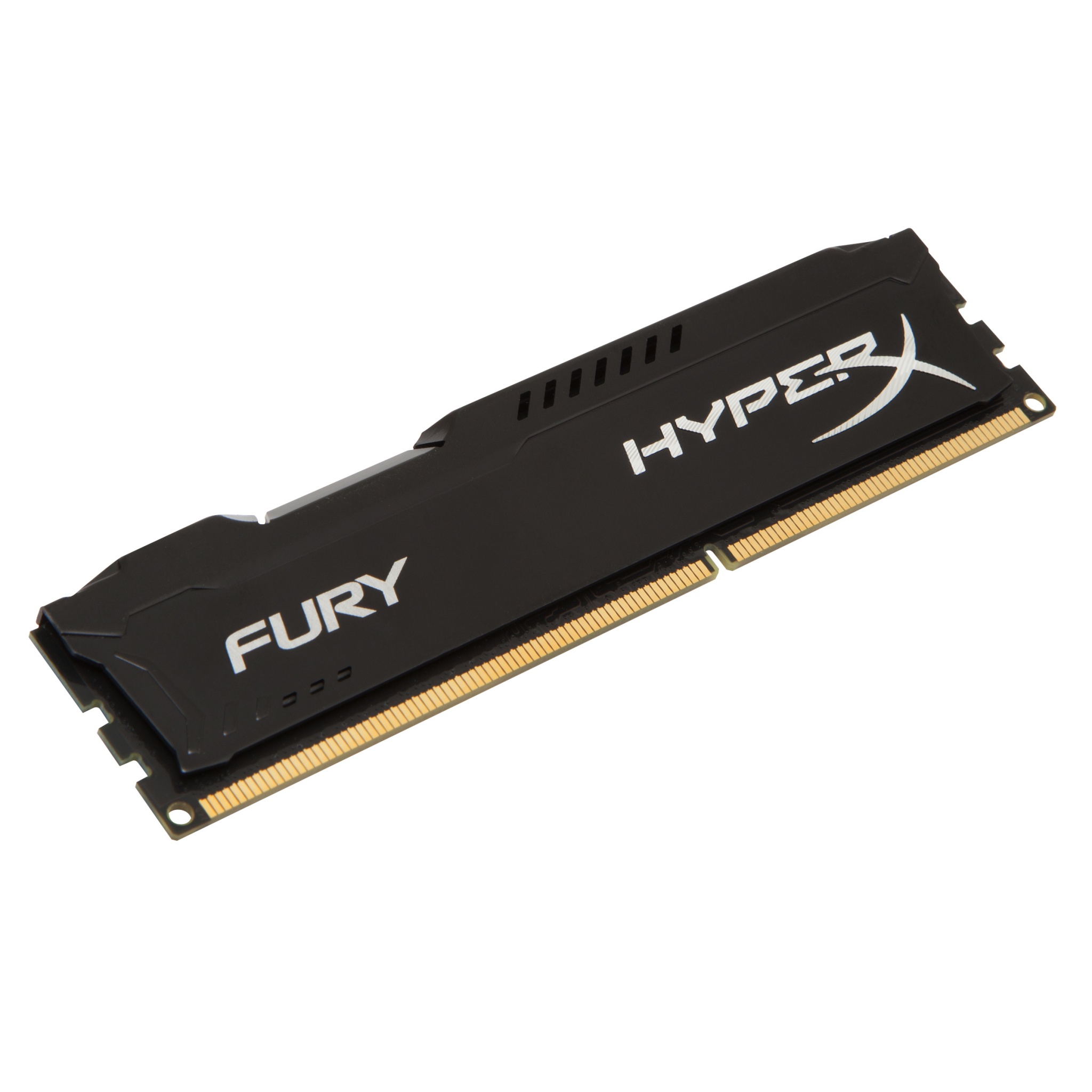 Kingston HyperX Fury DDR3 PC3-12800 1600MHz CL10 Single Memory - Black