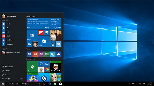 Microsoft Windows 10 Pro 34-bit,64-bit Operating System