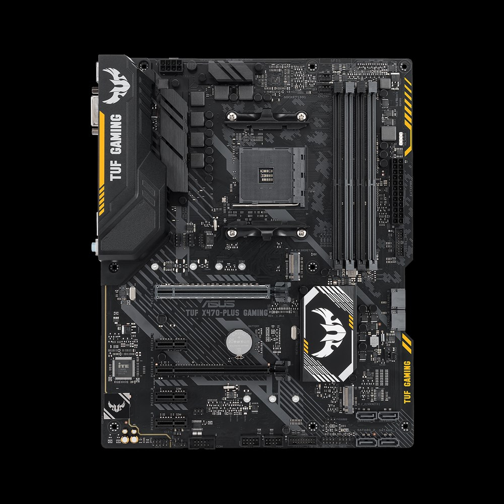 Asus TUF X470 Plus DDR4 ATX Gaming Motherboard