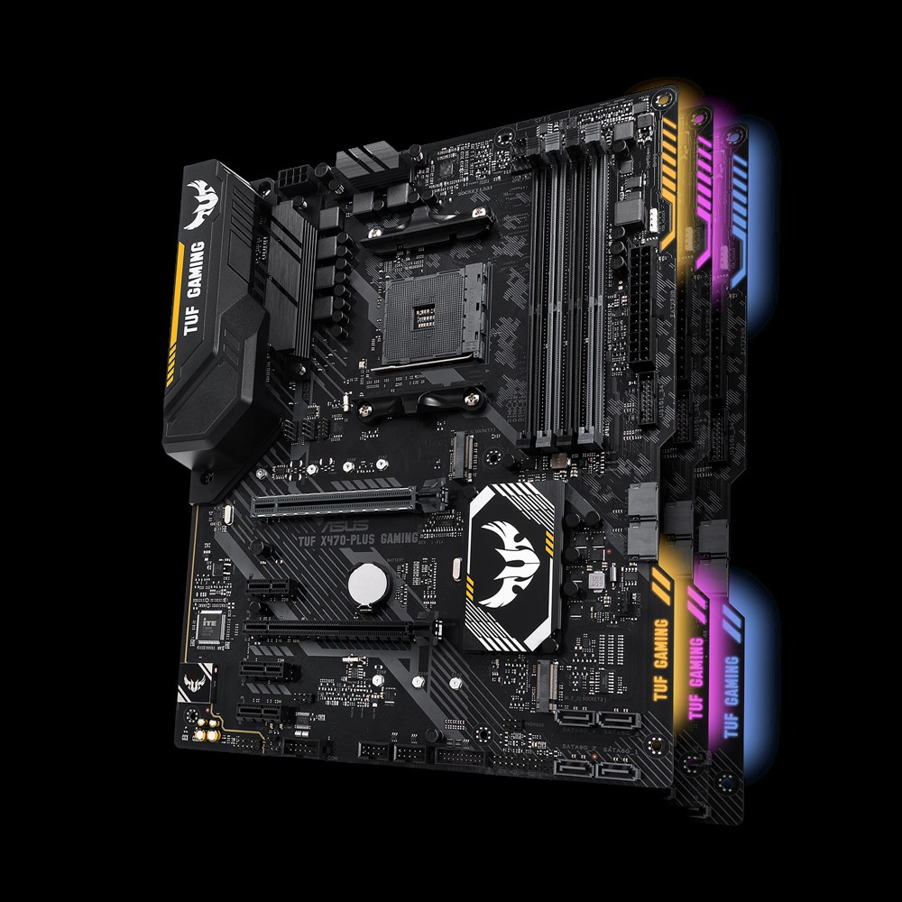 Asus TUF X470 Plus DDR4 ATX Gaming Motherboard