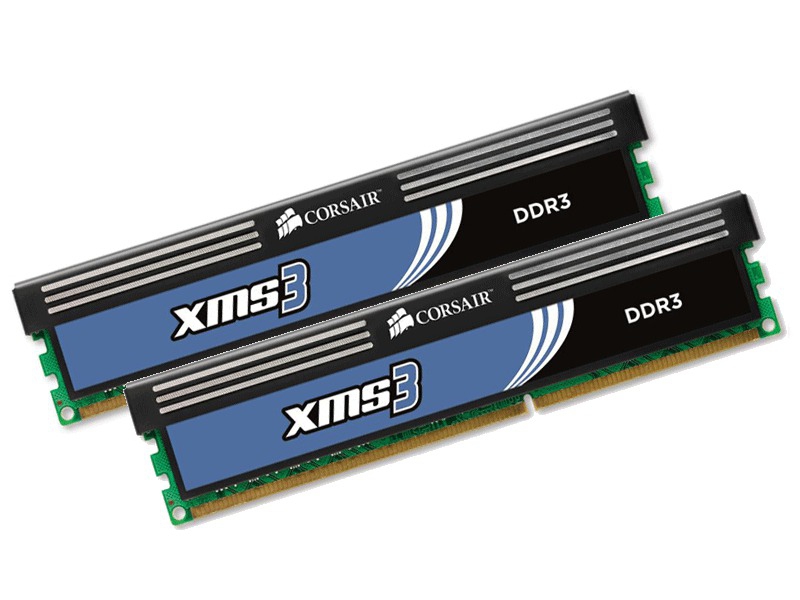 8GB Corsair DDR3 1600MHz CL9 Dual Desktop Memory Kit (2x4GB)