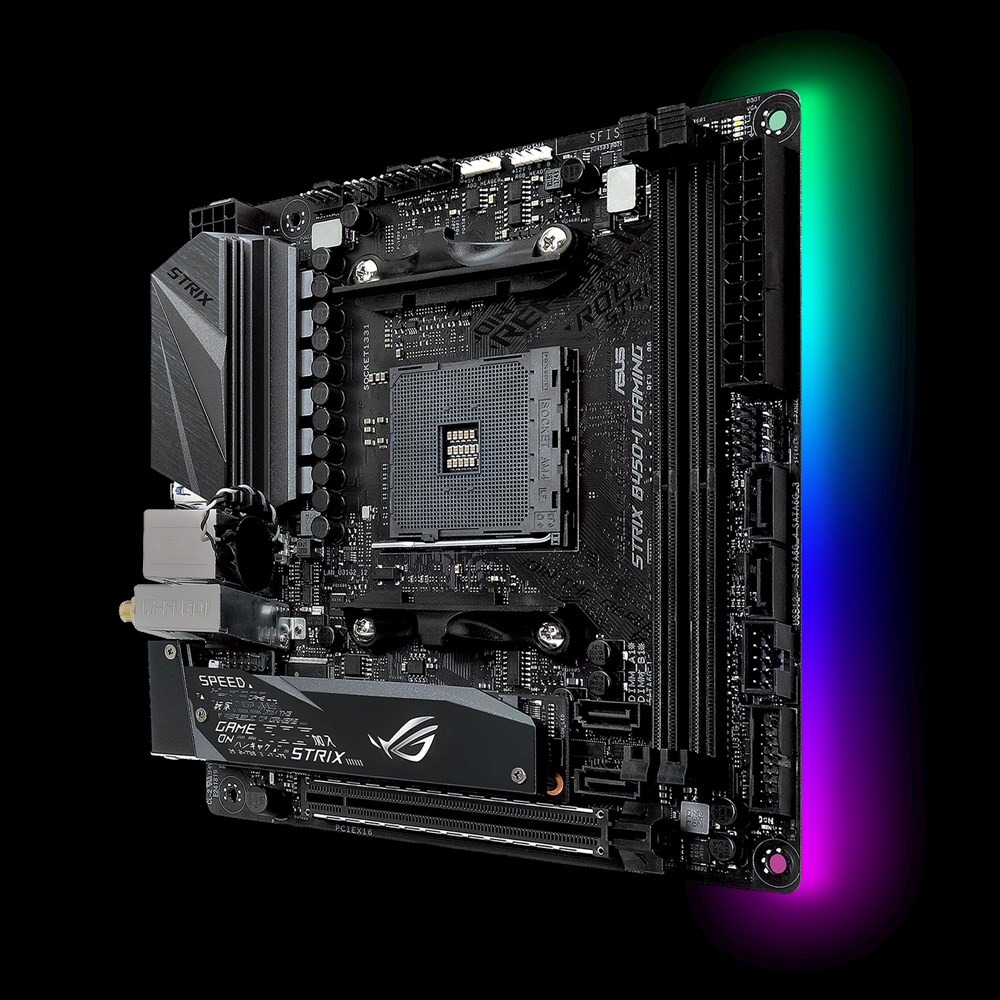 ASUS ROG STRIX B450-I GAMING WiFiマザボ 難有 ASUS ROG Strix B450-I