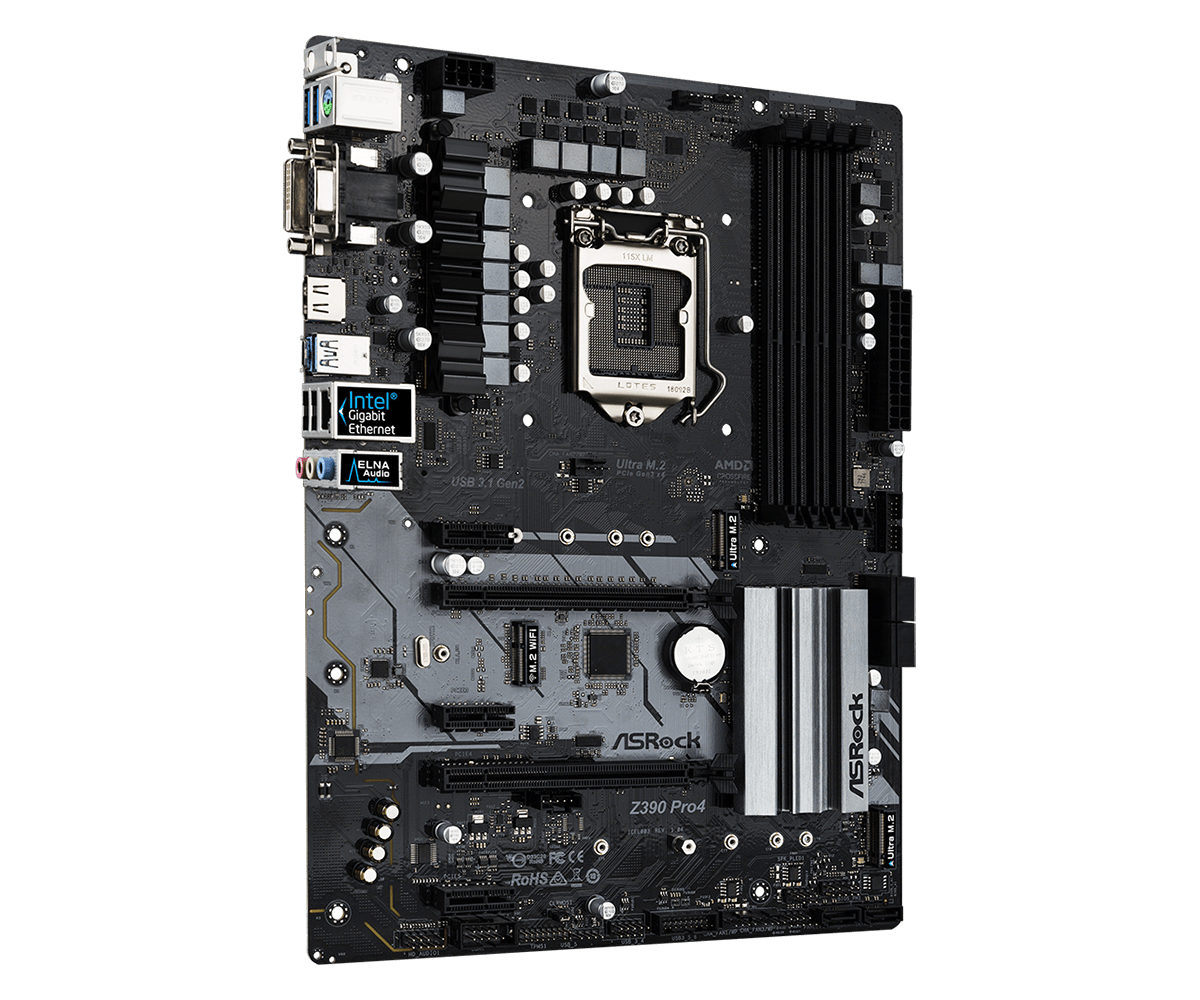 CPU Intel Core i9-9900K + Asrock z390 pro4 CPU Intel Core i9-9900K + Asrock z390 pro4 Review Asrock Z390 Pro4