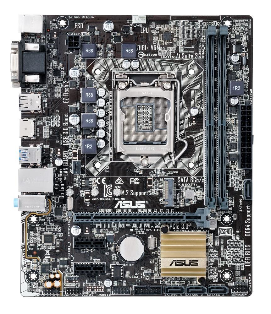 Asus Intel H110 Micro ATX DDR4SDRAM Motherboard