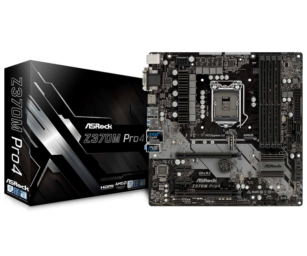 Pro4 Motherboard Asrock Z370 Pro4 Cpu Support Asrock Pro4 Intel