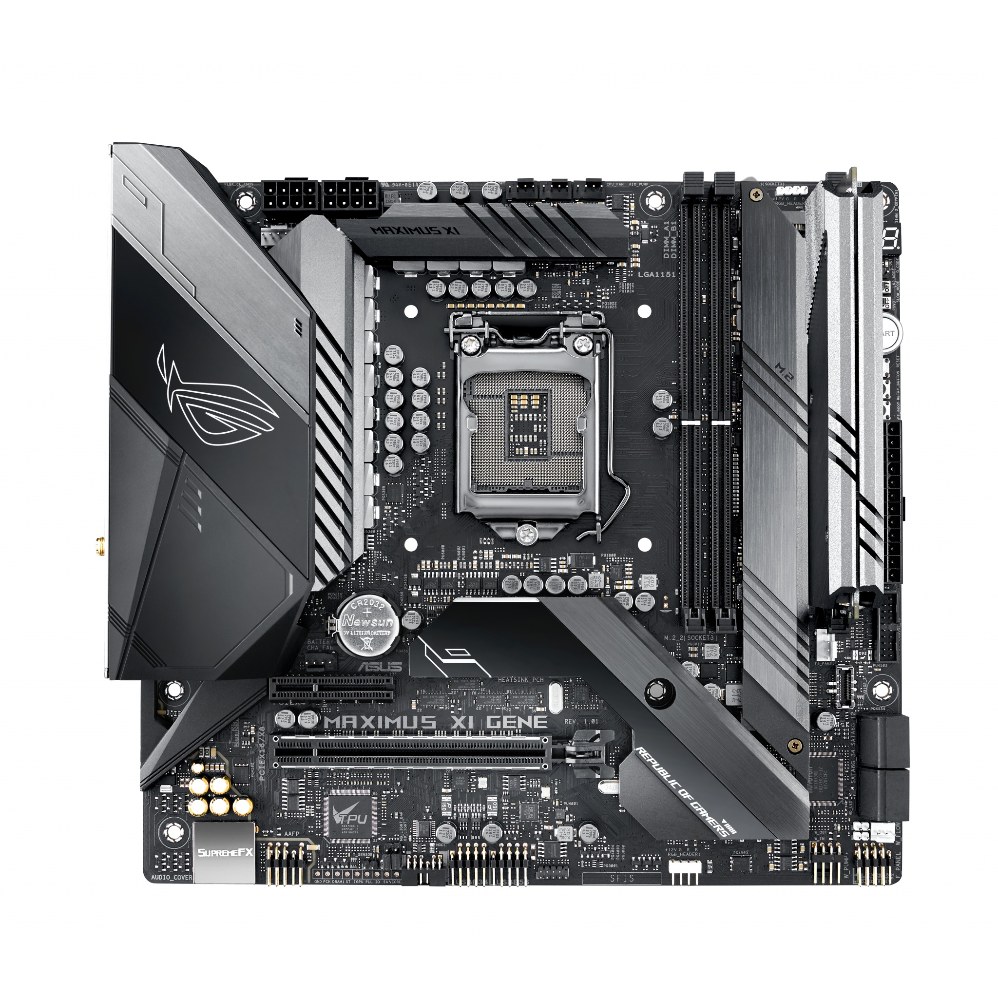Asus ROG Maximus XI Gene Intel Z390 Micro ATX DDR4-SDRAM Motherboard