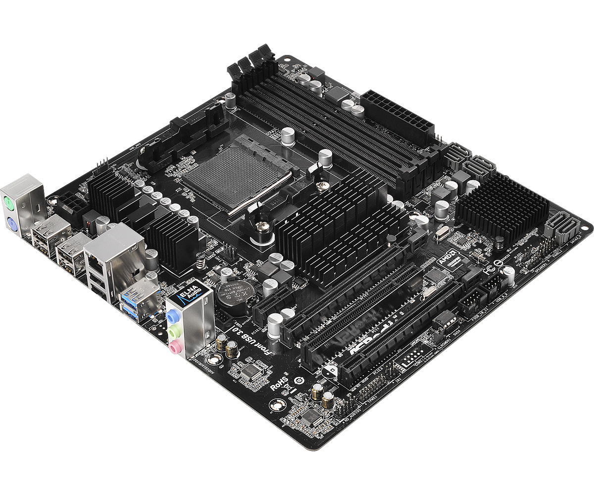 Asrock Pro3 AMD 970M Micro ATX DDR3-SDRAM Motherboard