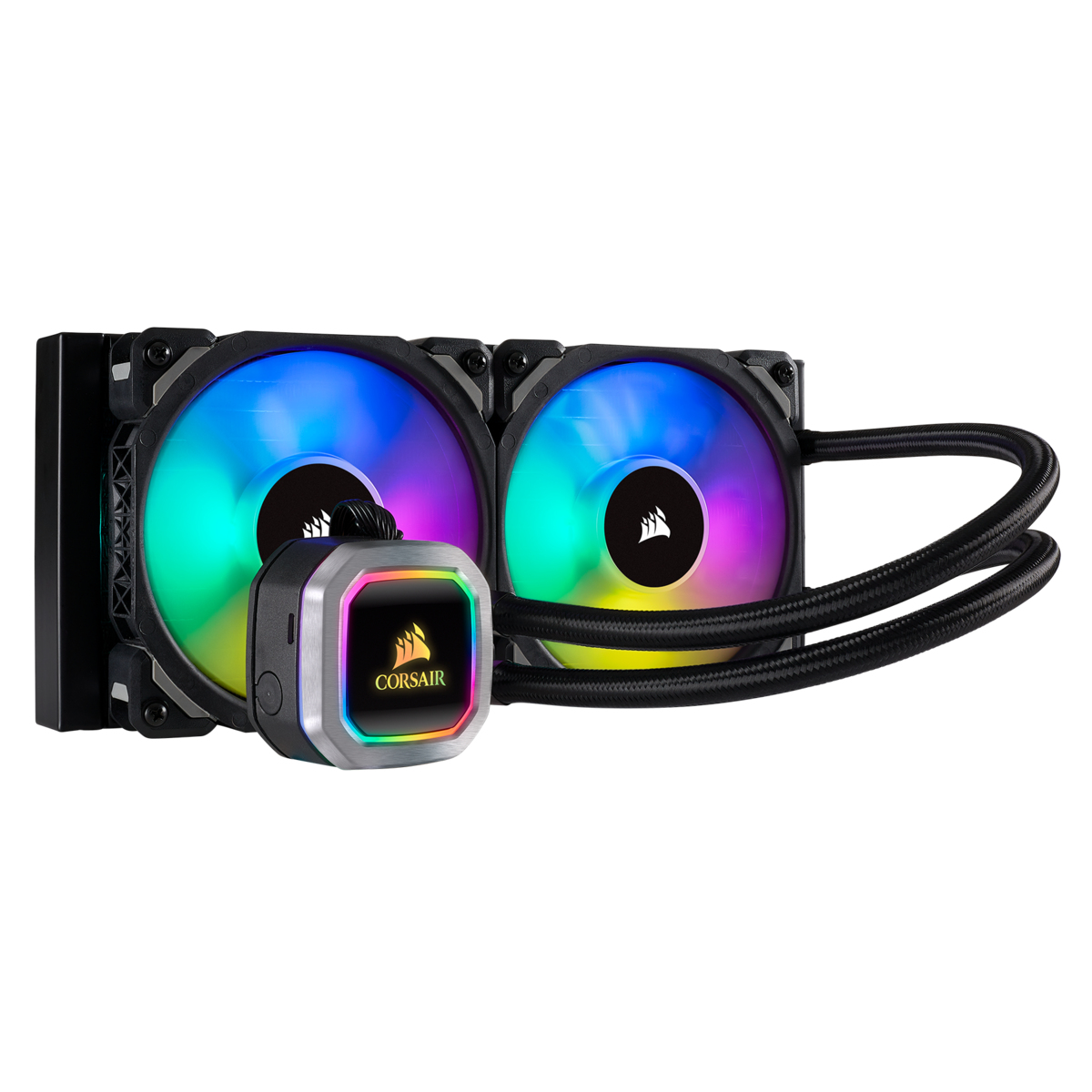 Corsair Hydro H100i RGB Platinum 240mm Liquid CPU Processor Cooler