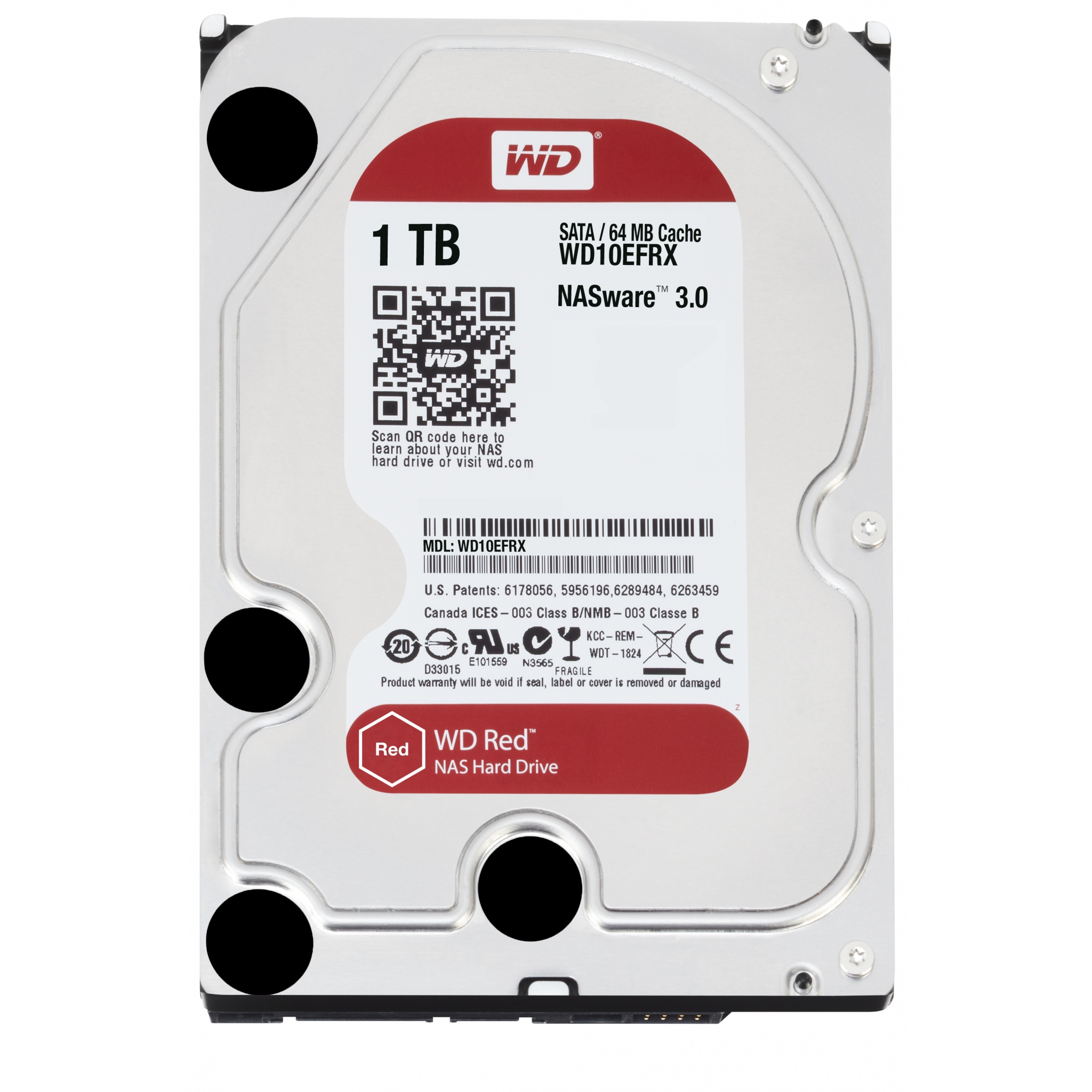 1tb Wd Red Nas 3 5 Inch Sata Iii 6gbps 64mb Cache Internal Hard Drive