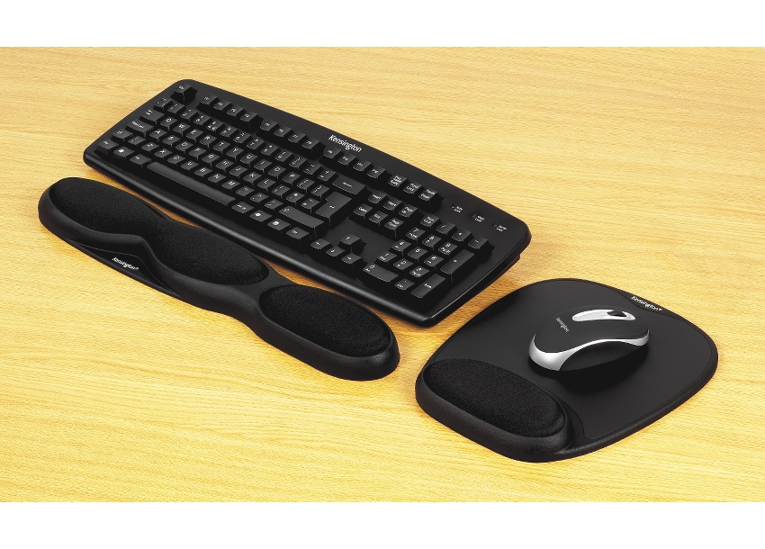 Kensington Comfort Gel Keyboard Wrist Rest Black