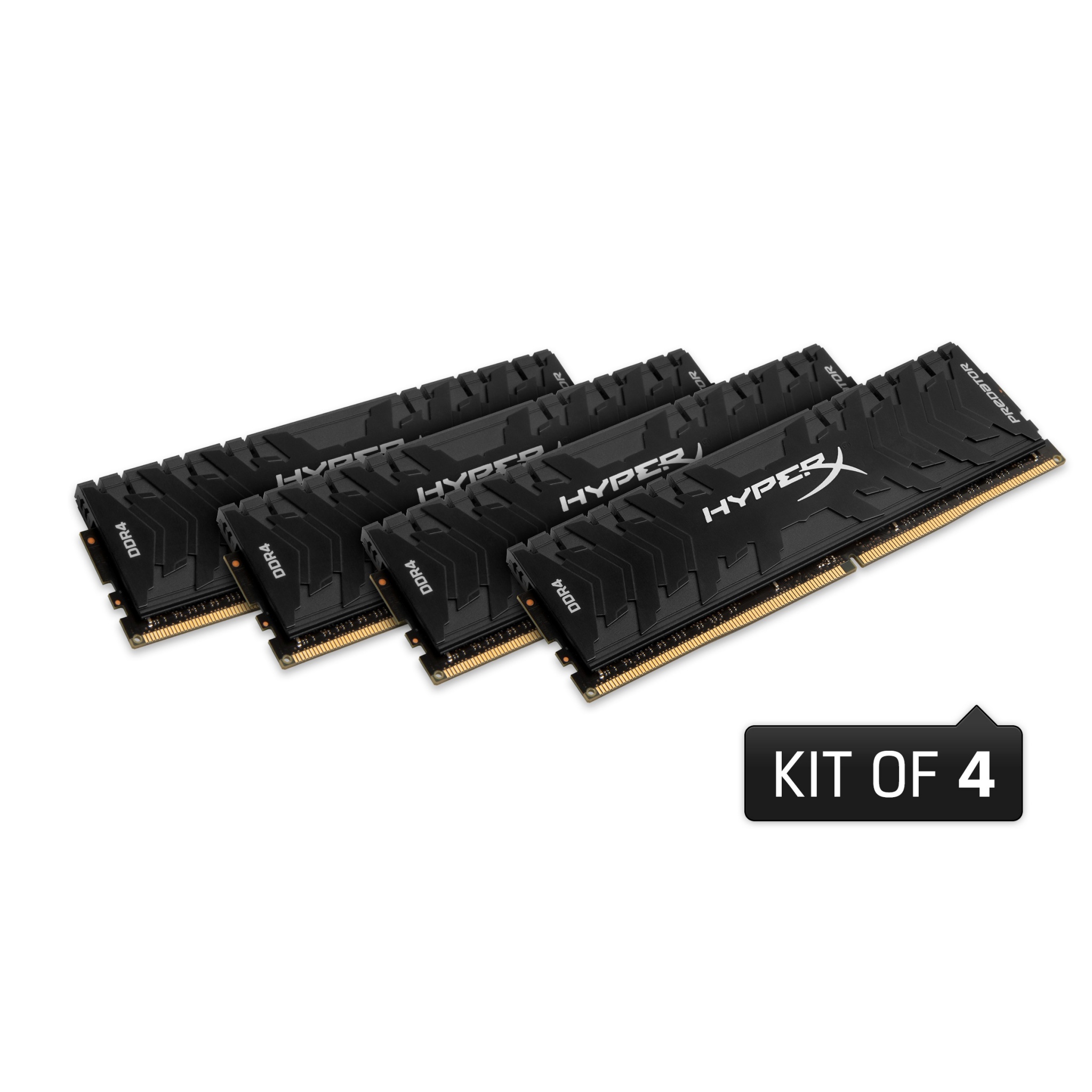 32GB Kingston HyperX Predator DDR4 3600MHz CL17 Quad Memory Kit (4
