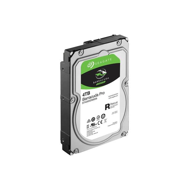 Seagate Barracuda Pro 4TB 3.5インチ HDD 4TB Seagate Barracuda Pro 3.5-inch 7200RPM SATA III 6Gbps 128MB