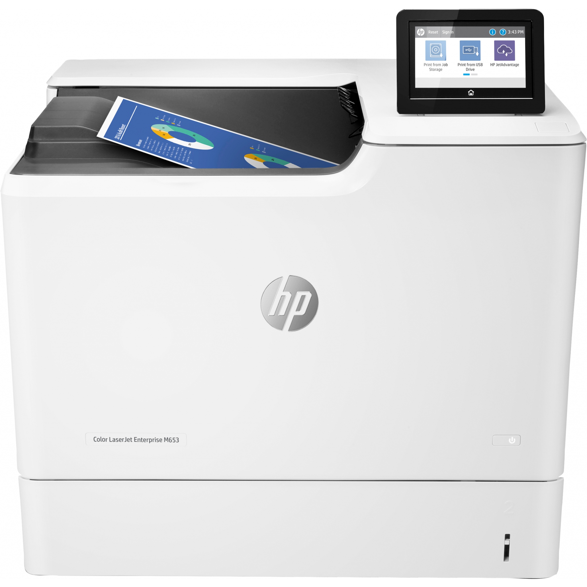 HP LaserJet Enterprise M653dn Duplex 