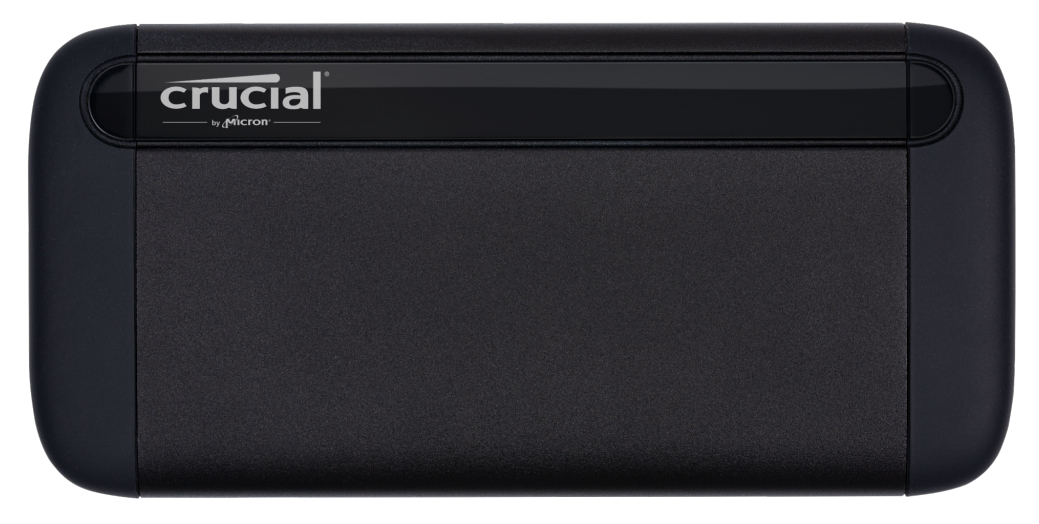 500GB Crucial X8 USB3.1 Portable External Solid State Drive - Black