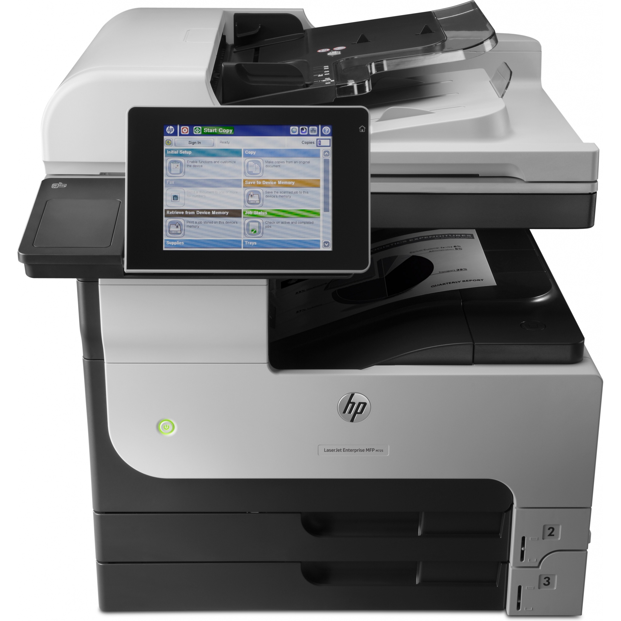 HP Enterprise M725dn 1200 x DPI Laser Printer