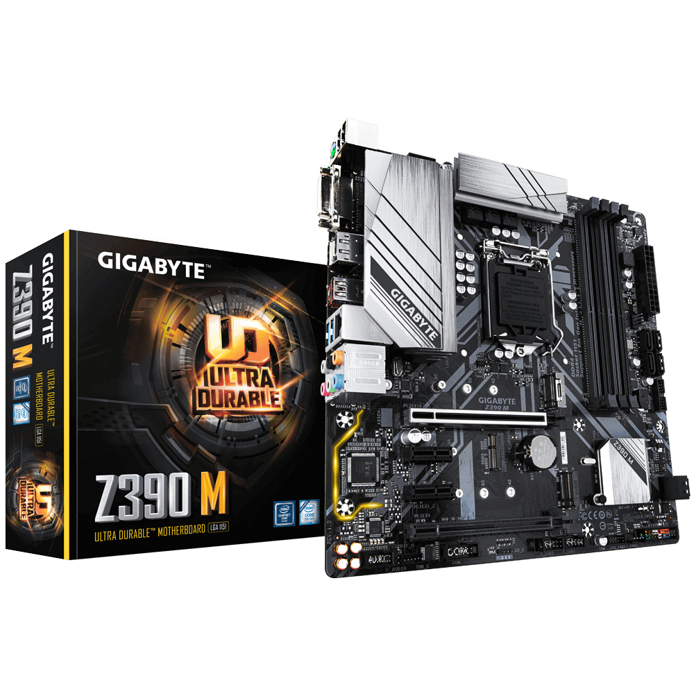 Gigabyte Intel Z390 LGA 1151 Micro ATX DDR4SDRAM Motherboard