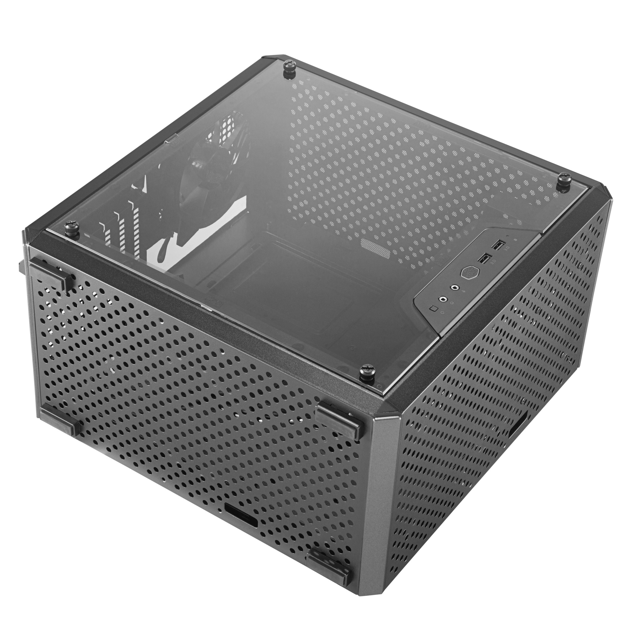Cooler Master MasterBox Q500L Midi Computer Tower - Black