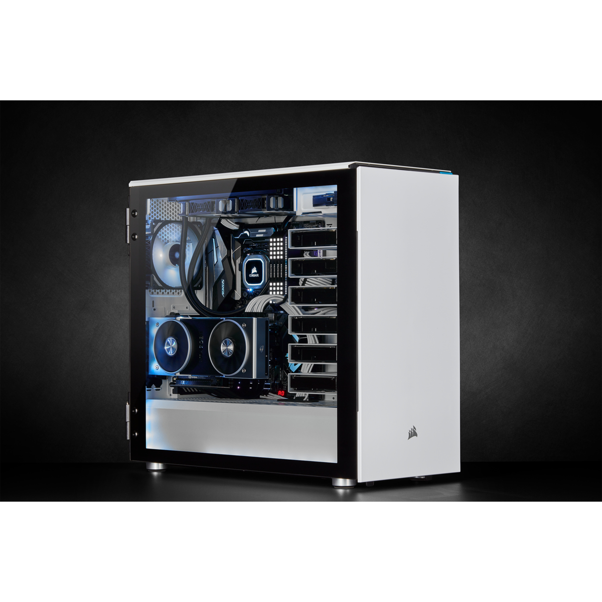 Corsair Carbide 678C Midi Computer Tower - White