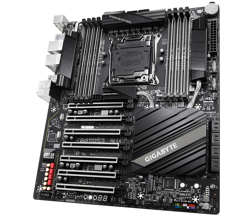 3d Print Ssi Eeb Motherboard Size Gigabyte Intel X299 LGA 2066 SSI