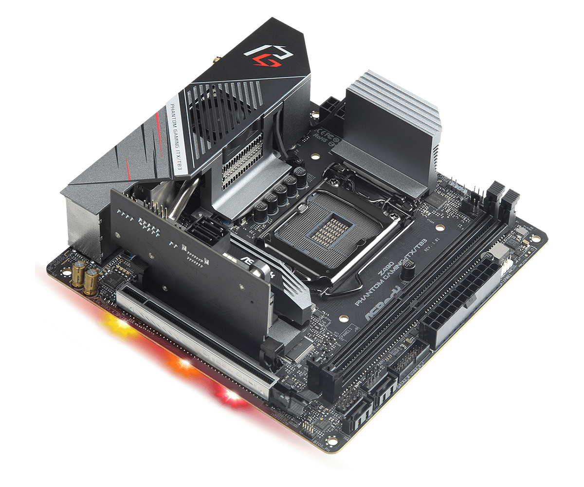 Asrock Z490 Phantom Gaming Mini Itx ASRock Z490 Phantom Gaming-ITX