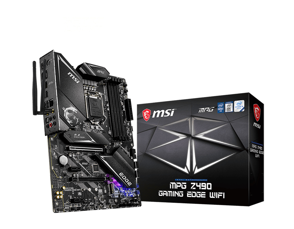 MSI MPG Z490 Gaming Edge WIFI ATX LGA 1200 Motherboard