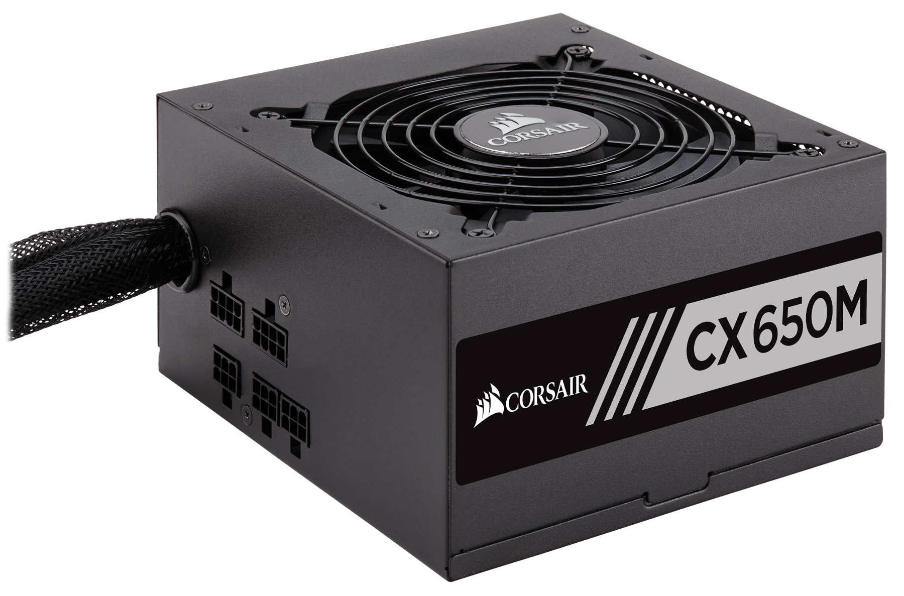 Corsair CX650M 650 Watt 20 4 Pin ATX Power Supply - Black