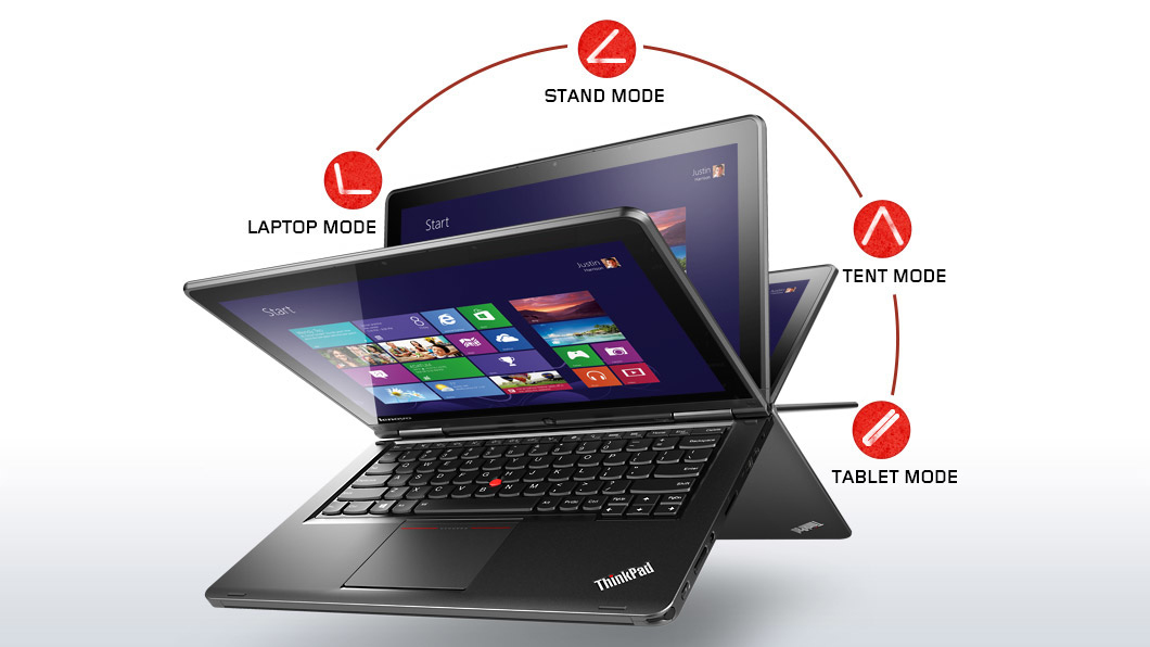 Windowsノート本体 ThinkPad Yoga i3-4030U/4GB/500GB HDD Lenovo ThinkPad Yoga Intel Core i3 4GB DDR3-SDRAM 12.5-inch 500GB