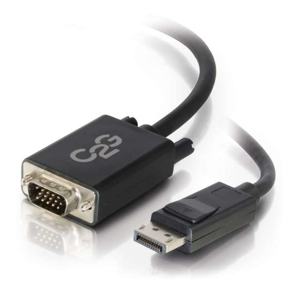 C2G 3FT DisplayPort Male To VGA Male 