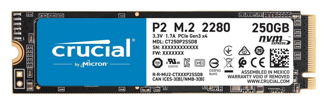 Crucial P2 M.2 2280 500GB SSD 426時間使用 image_4163841.jpg