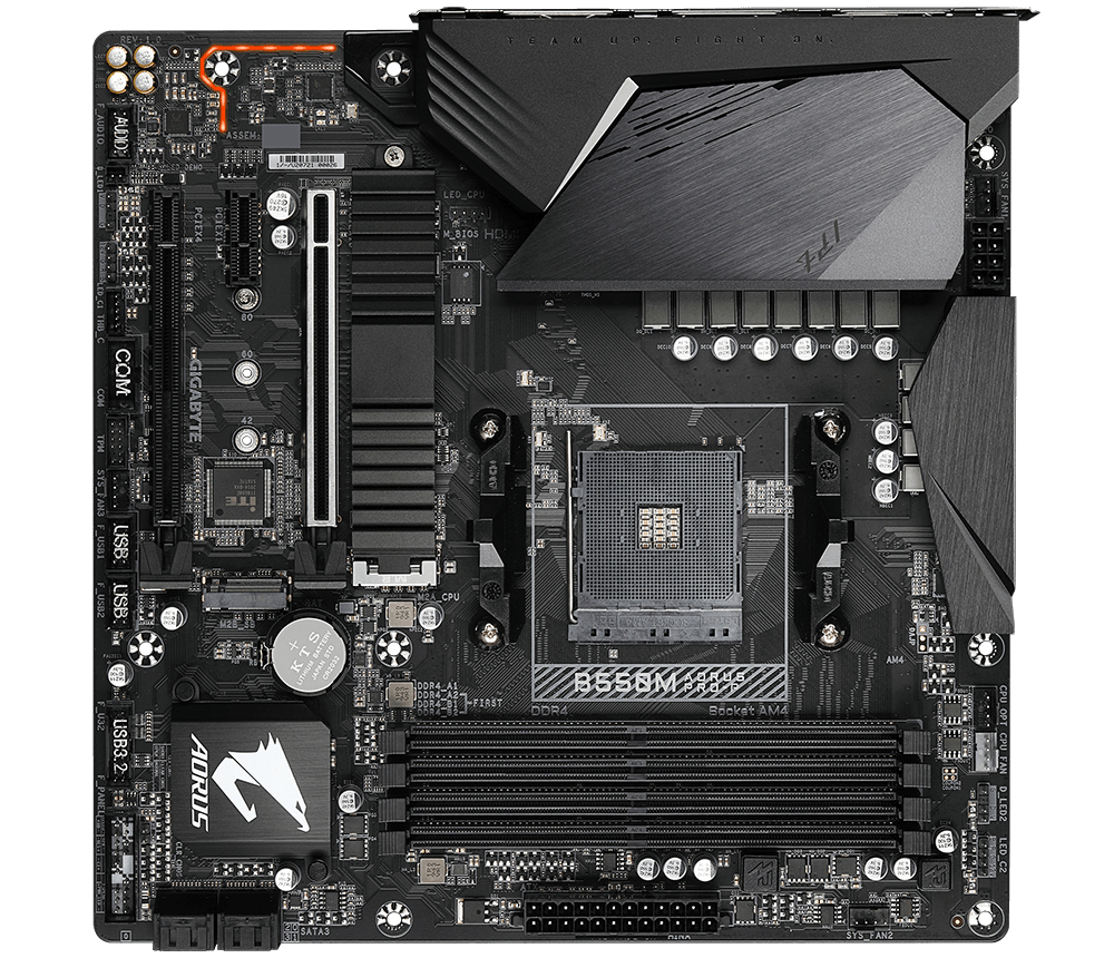 Gigabyte B550M AORUS PRO-P AMD B550 Socket AM4 Micro ATX DDR4