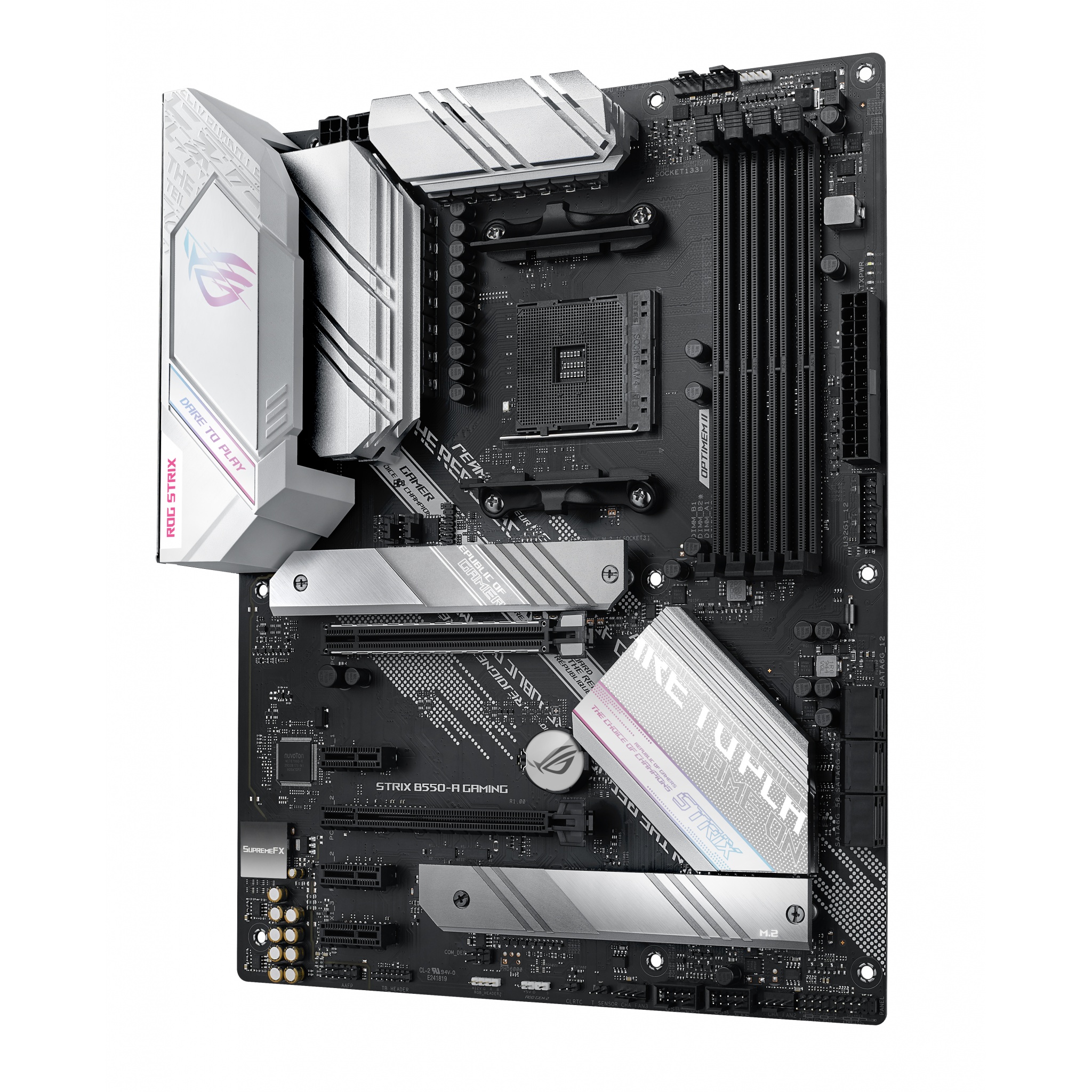 ASUS ROG STRIX B550-A GAMING AMD B550 ATX DDR4-SDRAM Motherboard