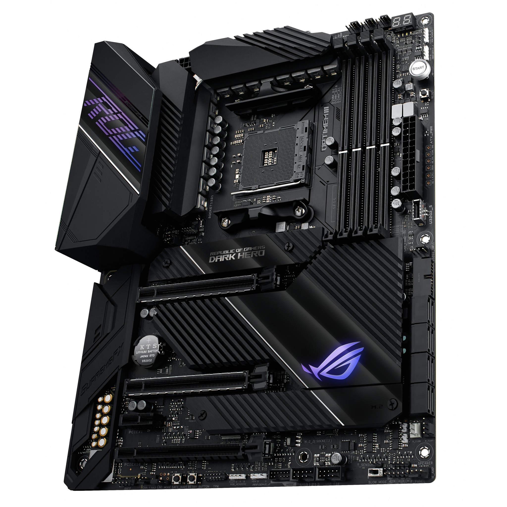 ASUS ROG Crosshair VIII Dark Hero AMD X570 AM4 ATX DDR4