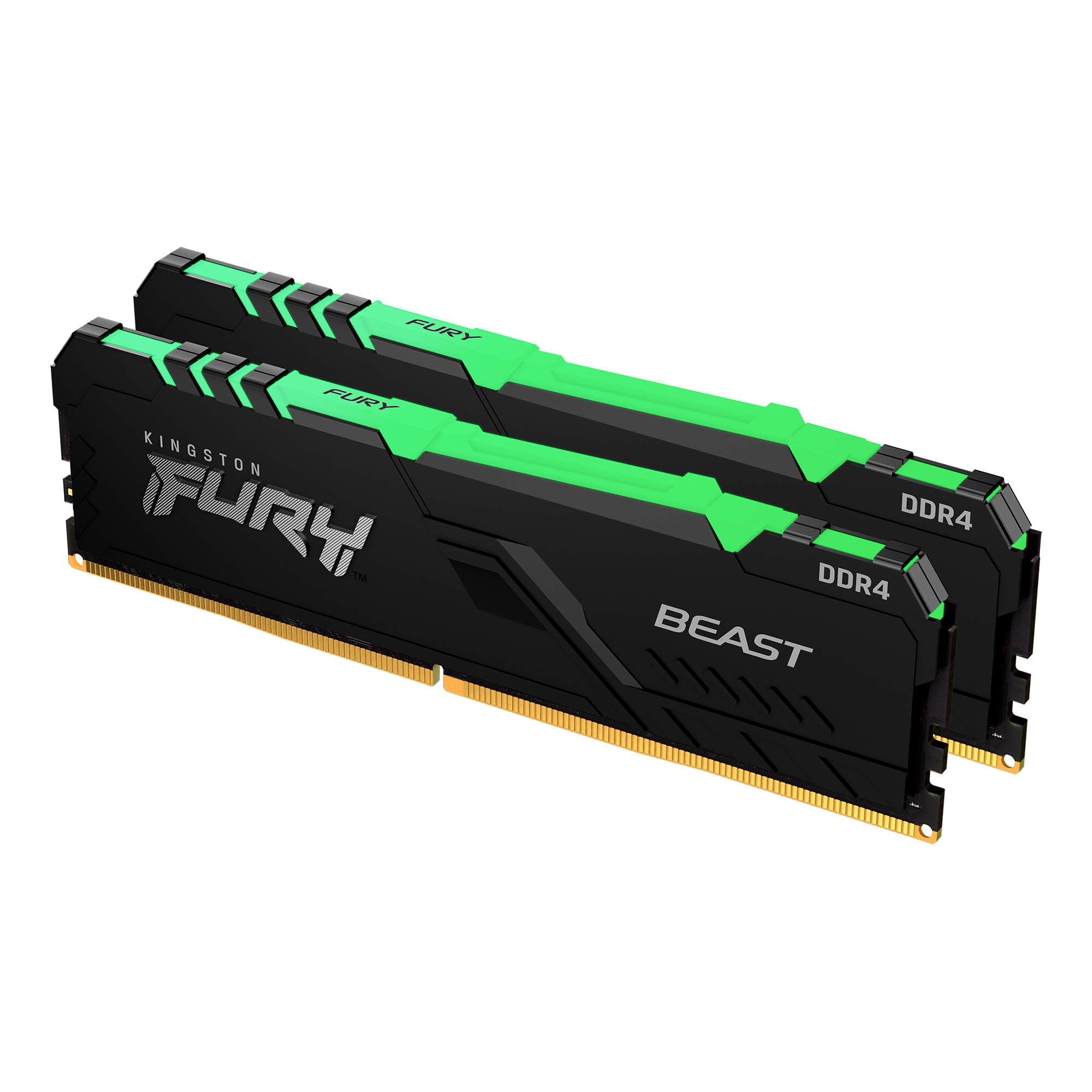 32GB Kingston Fury Beast RGB DDR4 3600MHz Dual Memory Kit (2x16GB)